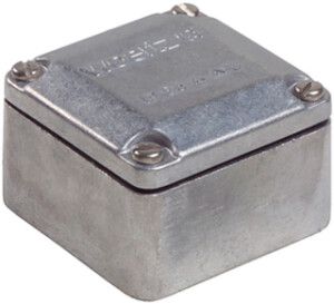 Boîte anticorodal Woertz grd.0B avec 2 entrées M16