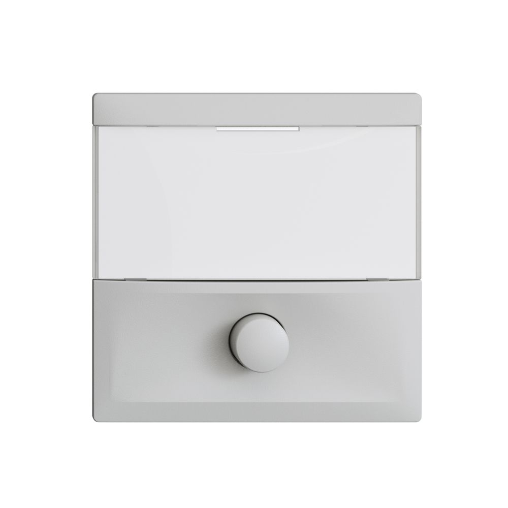 Taster mit Namensschild EDIZIOdue hellgrau