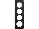 UP-Abdeckplatte STANDARDdue SNAPFIX® 4×1/1×4 3×Ø50 1×Ø58 90×270mm sz