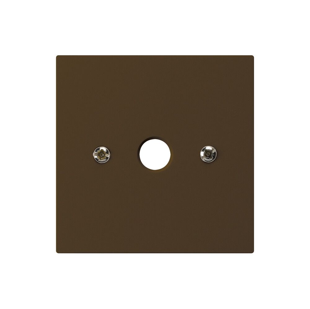 UP-Durchgangsdose kallysto braun Ø9mm ohne Klemmeneinsatz