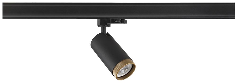 Spot SLV GRIP L GU10 1×6W REG AD3PH Ø57mm nero