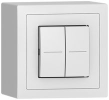 AP-Tastsensor ABB Sidus KNX Basic 2/4, weiss