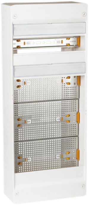 Armoire de distribution AP média Legrand 4-rangées, 13 UM blanc