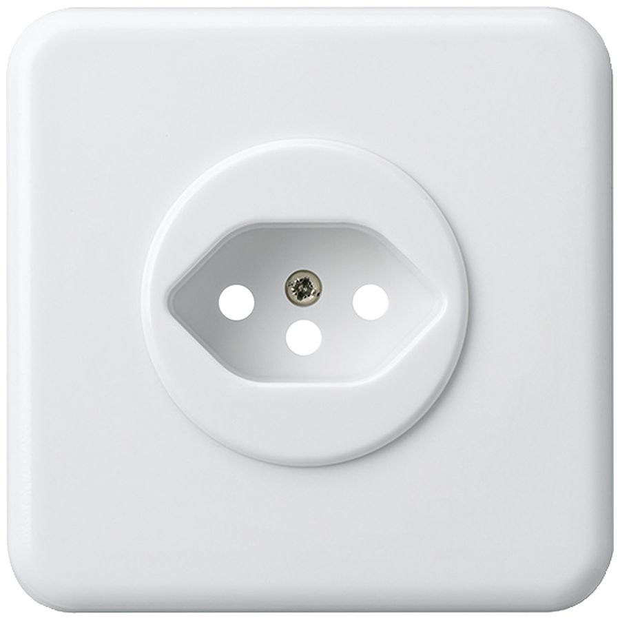 UP-Frontset basico Typ 13 86×86mm weiss