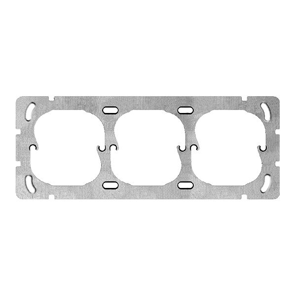 UP-Befestigungsplatte FH 1×3 3×52mm