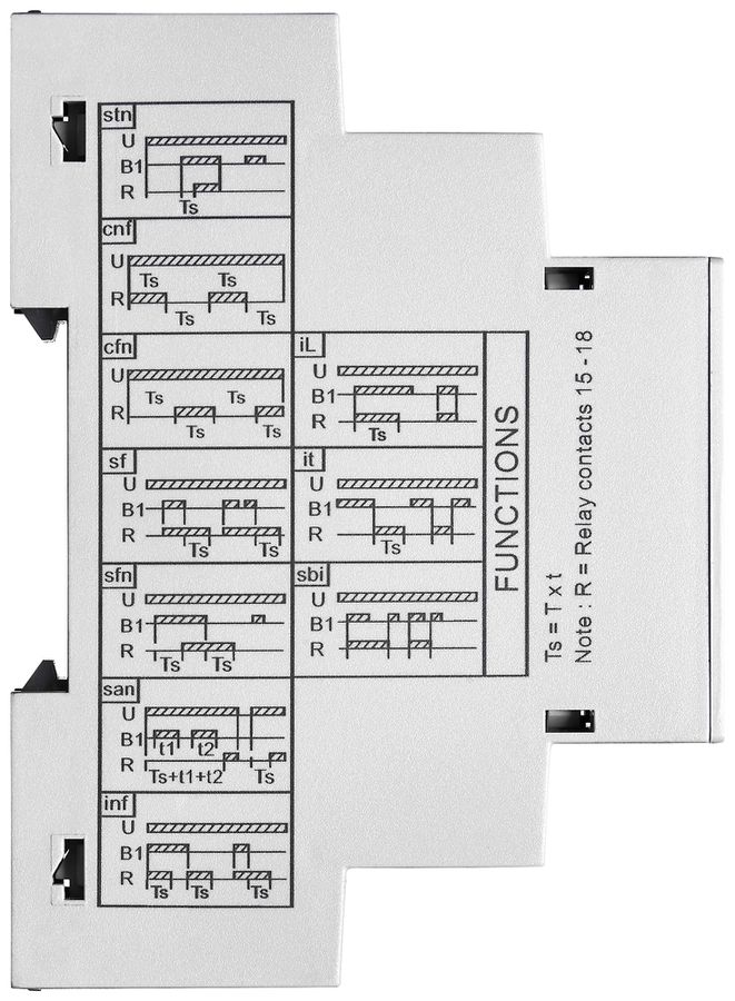 REG-Zeitrelais ELBRO tako MF 200 0.1s…100h 12…230V 0.01A
