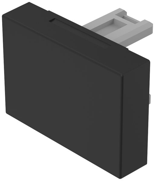 Cofano pressione EAO31 15×21mm opaco, nero