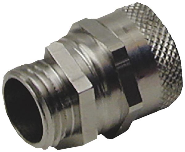 Schlauchverschraubung Plica RAKKORD, M20 Ø16mm Messing vernickelt IP54