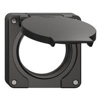 Deckel mit Klappdeckel NEVO Ø60mm für FI-Steckdose sz (Dicht.sz)