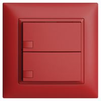 Pulsante KNX RGB INC EDUE FMI, 250mW, s.LED, 2×pulsante, com.1×tasto, ber