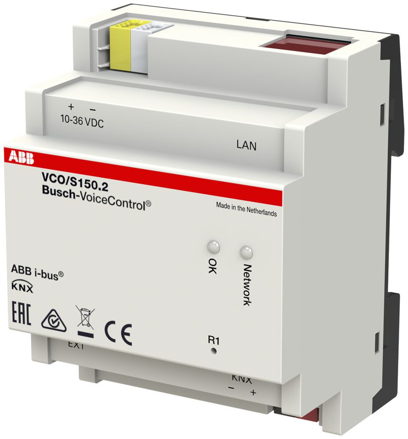 Gateway AMD ABB Busch-VoiceControl 2 VCO/S 150.2, KNX/comando vocale