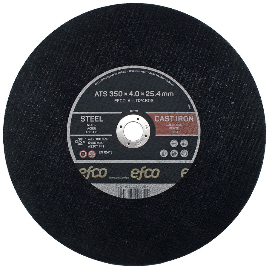 Trennscheibe EFCO ATS Ø350×4×25.4mm 20 Stück