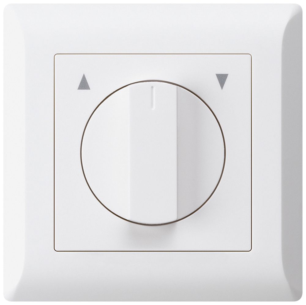 UP-Storendrehschalter/taster umschaltbar KLI weiss