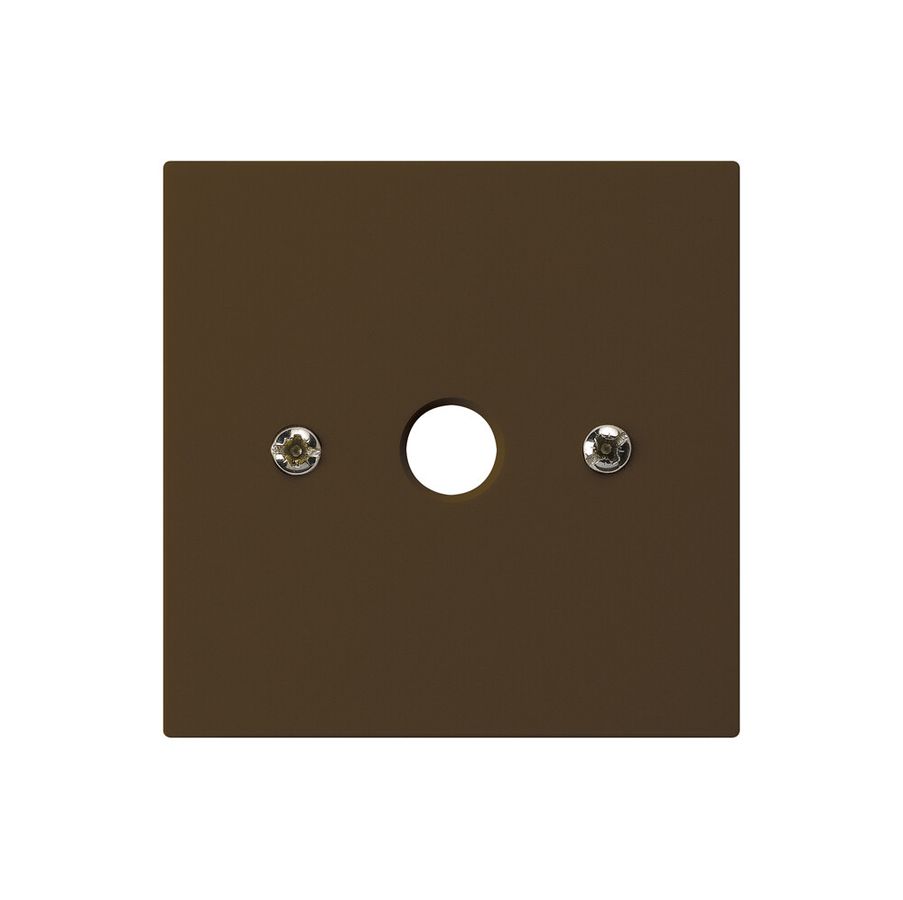 UP-Durchgangsdose kallysto braun Ø9mm ohne Klemmeneinsatz