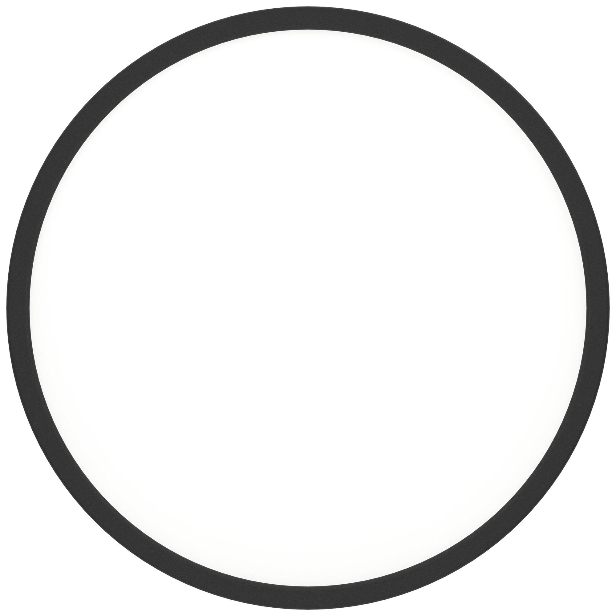 LED-Deckenleuchte Eglo FUEVA 21W 0…2850lm 2700…6500K IP44 DIM Ø389×25mm schwarz