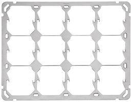 Befestigungsplatte Hager 3×4 horizontal 257×197mm