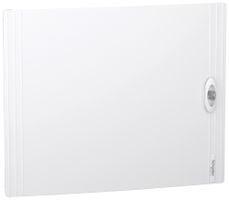 Porte SE PrismaSeT XS p.2×24UM pleine acier blanc 550×450×20mm