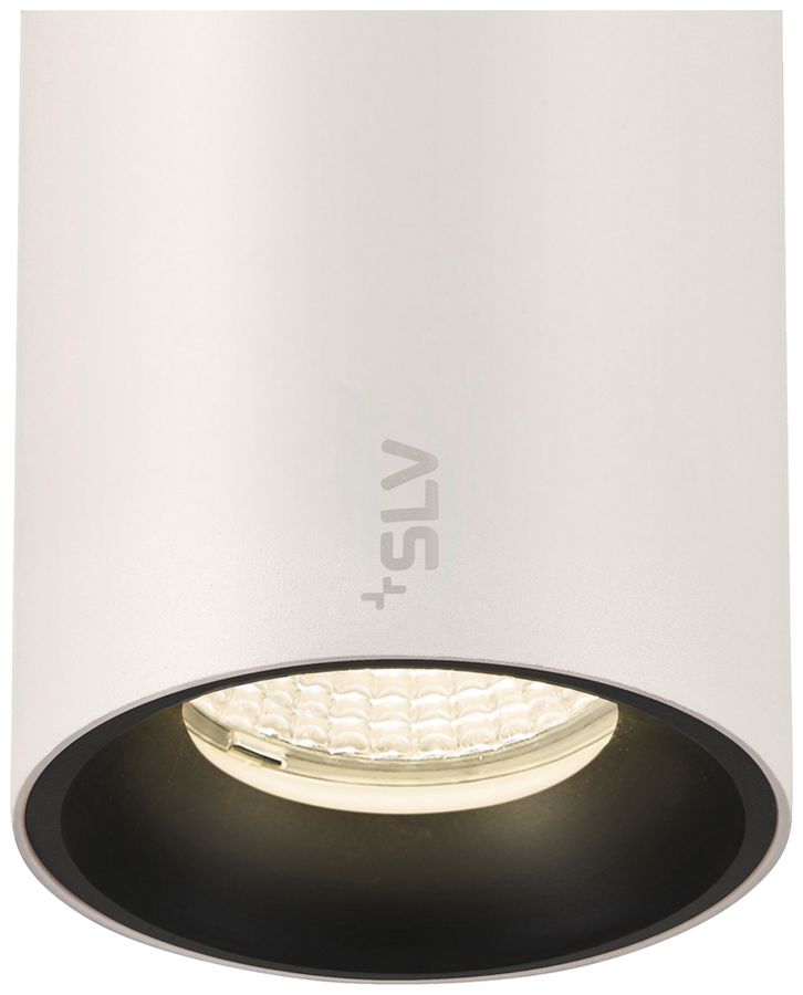 LED-Pendelleuchte SLV NUMINOS S 48V AD 16W 1150lm 940 DALI Ø60 weiss/schwarz