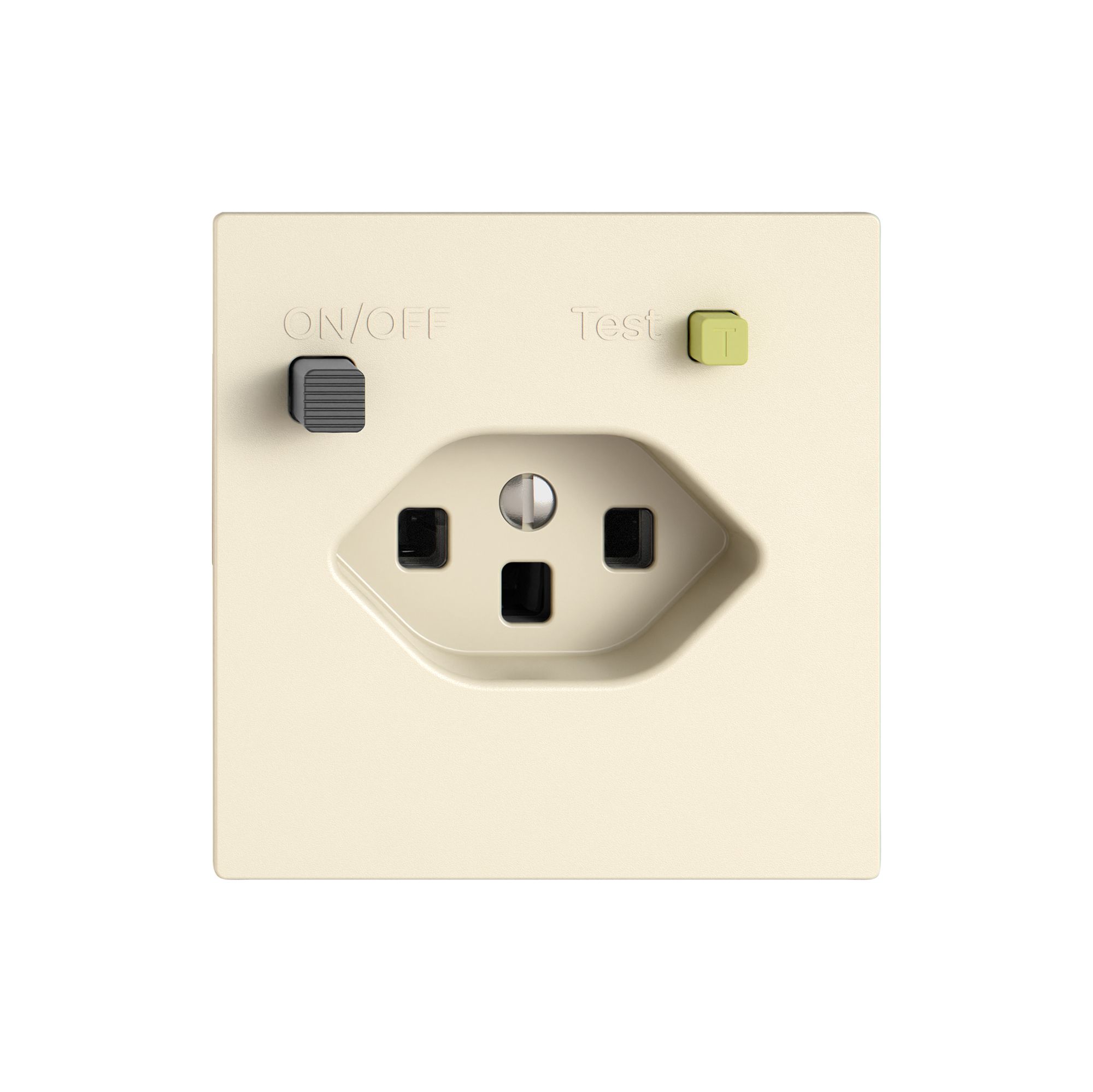 Steckdose FI EDIZIO.liv  1×T23 cr