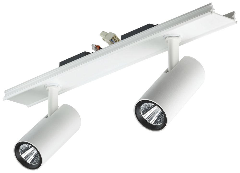 Spot LED Philips GreenSpace Evo Mini 2×22W 5146lm 830 MB Ø65×565 blanc