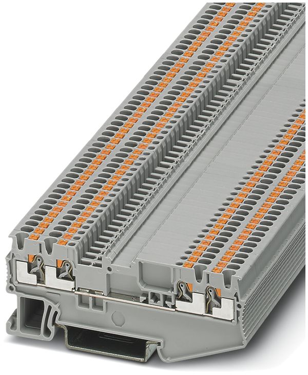 Durchgangsklemme PX PT 1.5/S-QUATTRO-MTD grau