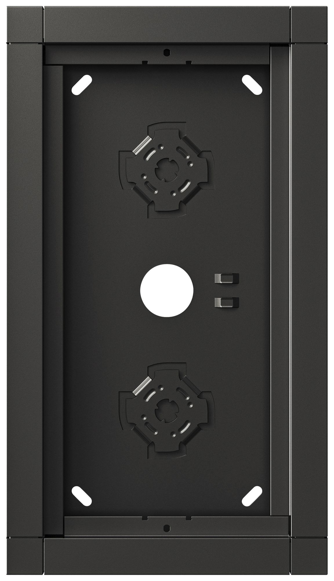 AP-Gehäuse Siedle 2× 132×232×36.5mm grau