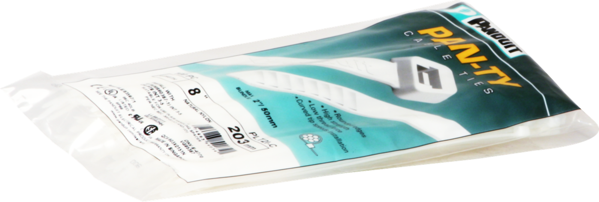 Fascetta Panduit 3.6×203mm incolore