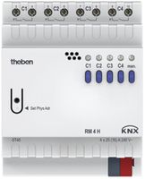 Actionneur-commutateur AMD Theben RM 4 H KNX, 4-fois 25A, 4UM