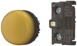 Leuchtmelder Eaton RMQ-Titan M22-L-Y-LEDC230 85…264VAC gelb IP67/IP69K