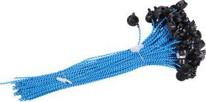 Express-Plombe 9mm mit Draht 150mm schwarz