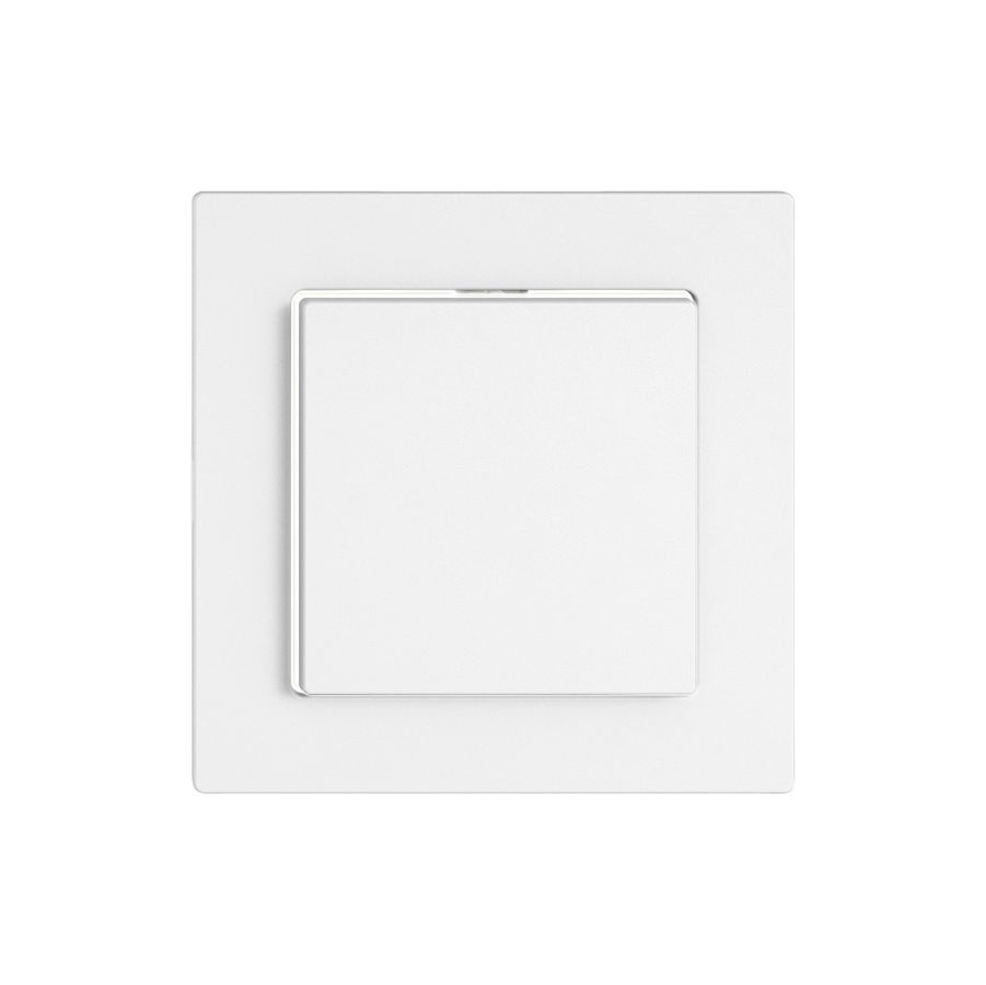 Leuchtdruckschalter EDIZIO.liv SNAPFIX® 3/2L Seitenlinse LS weiss ws