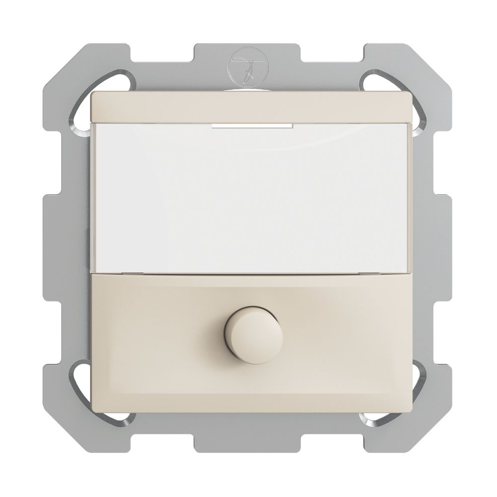 UP-Taster mit Namensschild EDIZIOdue crema