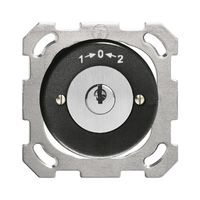 Contact pivotant ENC 1->0<-2 noir avec serrure de sûreté