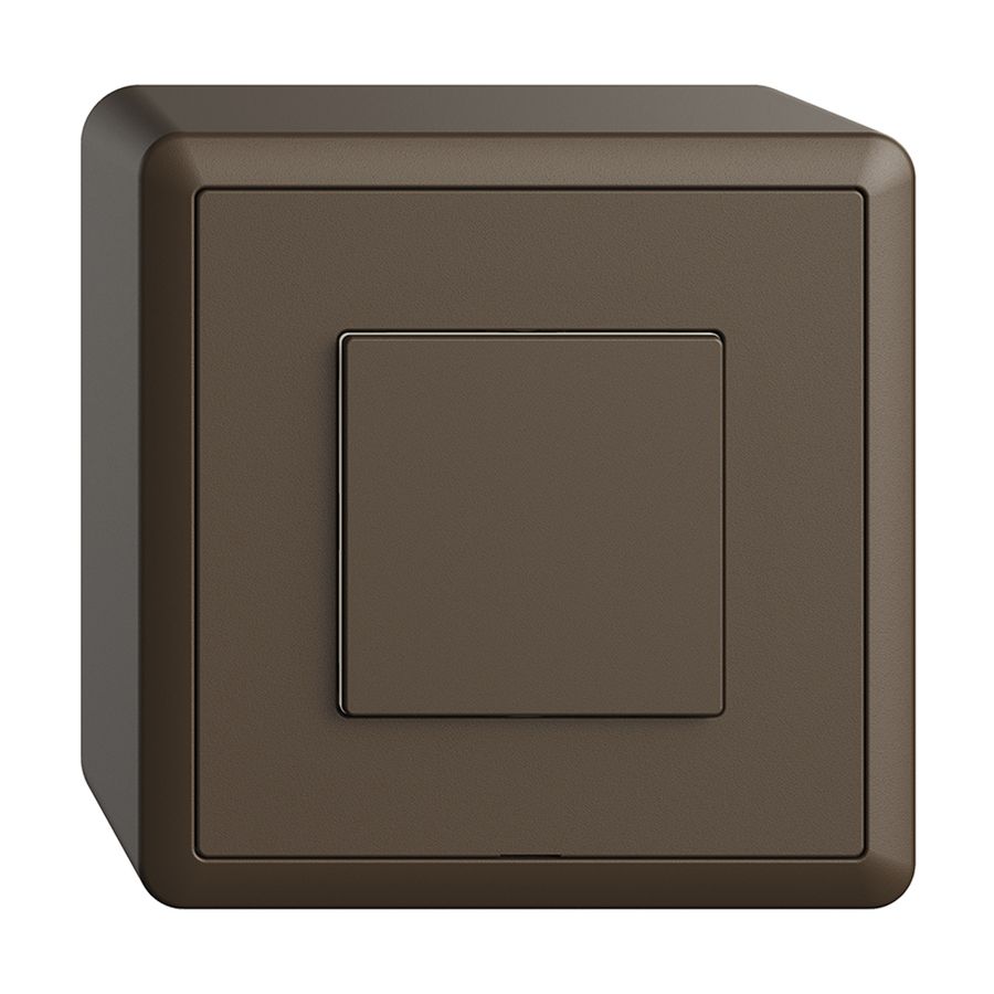 Interrupteur AP 1K/1T WLAN Edue Wiser coffee