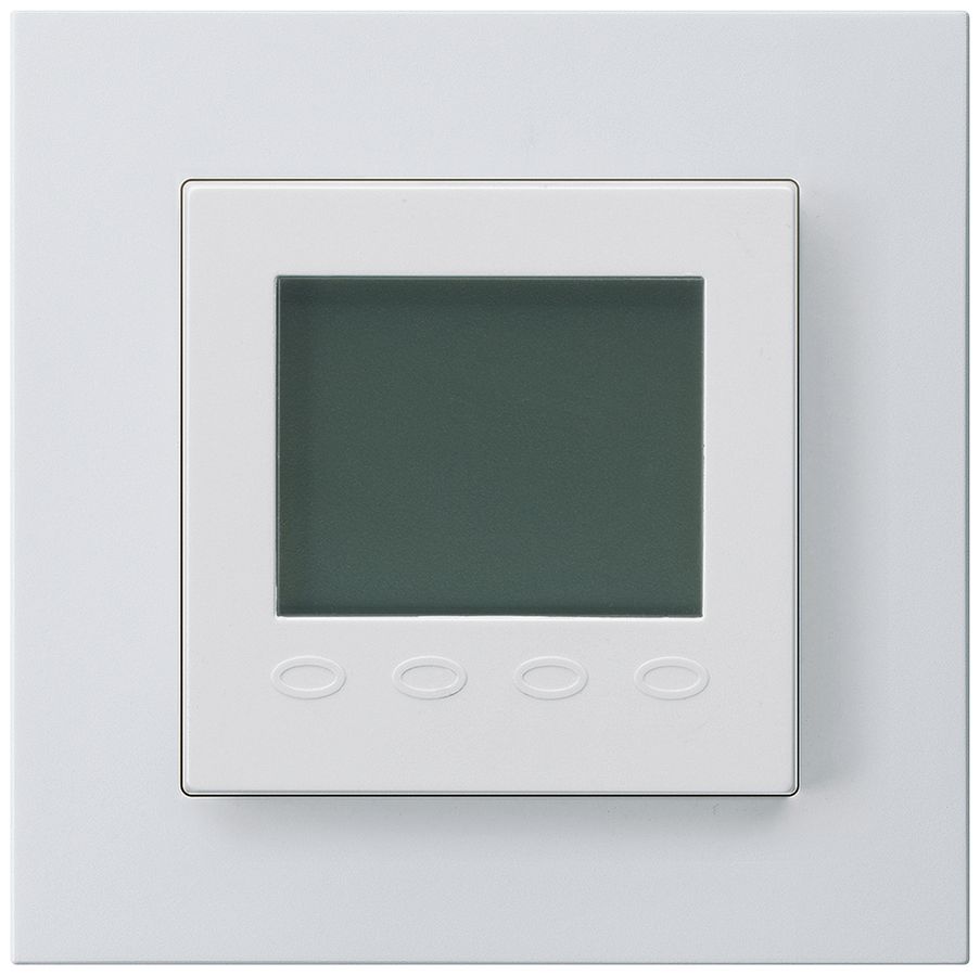 Termostato ambiente INC kallysto.pro C con display grigio chiaro