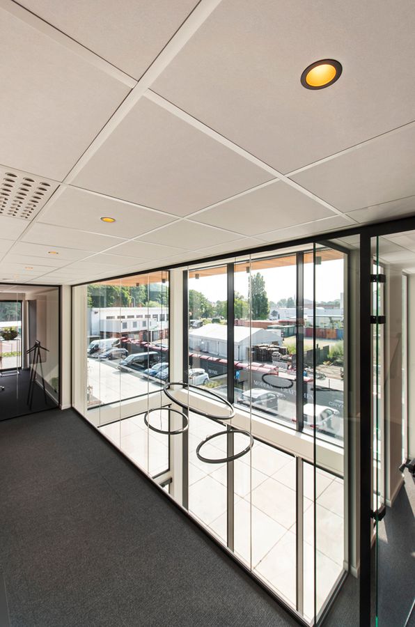 EB-LED-Deckenleuchte SLV HORN MAGNA DL 7.7W 400lm 3000K 25° EB-Ø68mm sz/go