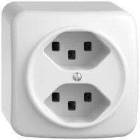 Prise AP STANDARDdue SNAPFIX® 2×T23 bc