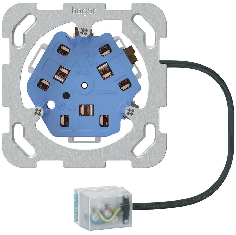 Presa INS 3×tipo 13/23 Hager, L1, Ecobus power