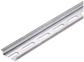 Barre profilée Weidmüller TS35 35×7.5×2000mm à fente 5.2×25mm acier sendzimir