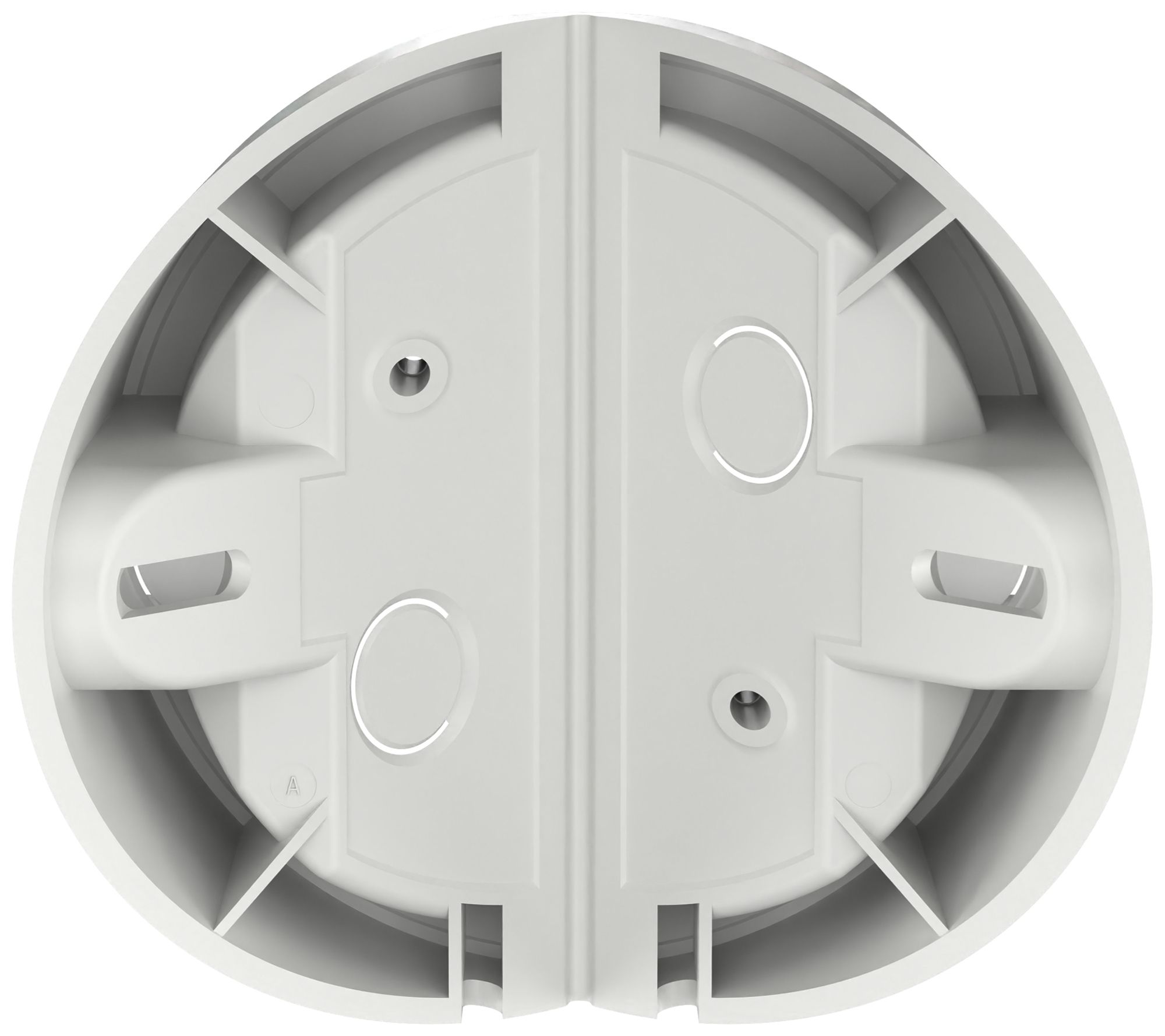 Montageadapter ABB Busch-Wächter PRO weiss