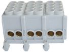 Hauptleiter-Klemme HLAK 3L, 2×35mm², 2×25mm², grau