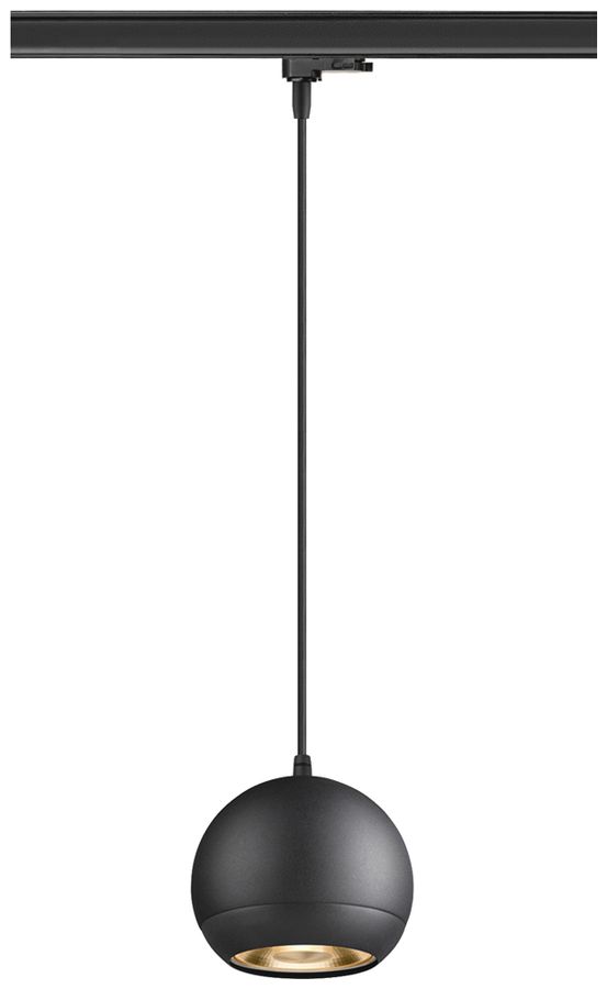 Pendelleuchte SLV LIGHT EYE 150 AD3PH GU10 1×13W DIM Ø150mm schwarz