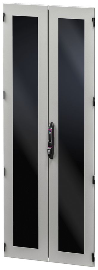 Tür Rittal DK 5301.437 800×2000mm für VX IT Sichttür schwarz IP55