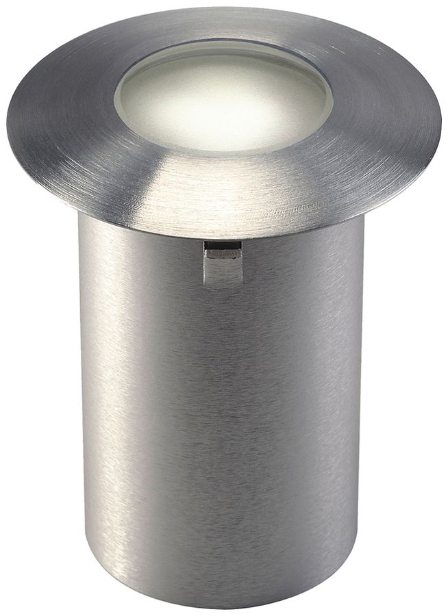 EB-LED-Bodenleuchte TRAIL-LIGHT, 12VAC 0.3W 3000K satiniert IP65 Edelstahl