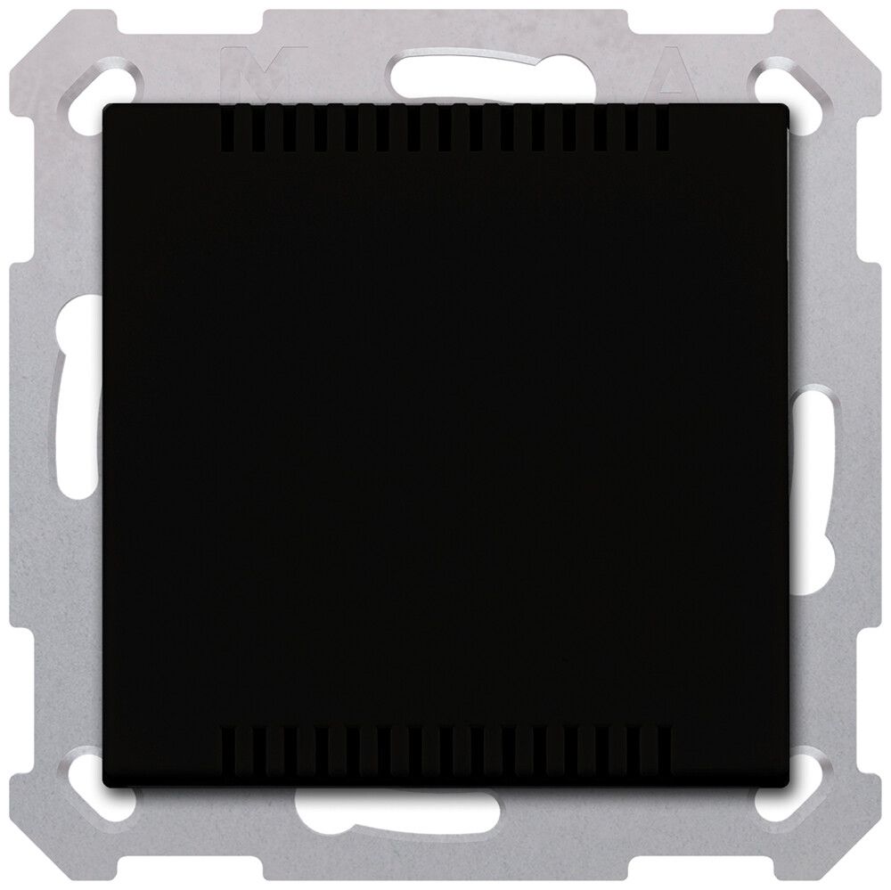 Thermostat d'ambiance KNX INC MDT SCN-RT1UP06.01 -10…50°C noir mat