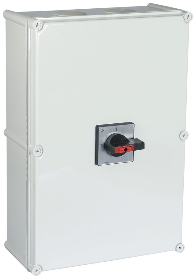 AP-Lasttrennschalter K&N KG161 4P 160A/600V 1NC 1NO IP4X sz/rt "O-I"