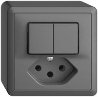 AP-Kombination 1/3+3/1P+T13 EDIZIOdue dunkelgrau