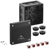 Scatola di derivazione AP Spelsberg Abox Pro 040-4²/sw 102×102×70mm IP69 ne