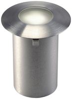 EB-LED-Bodenleuchte TRAIL-LIGHT, 12VAC 0.3W 3000K satiniert IP65 Edelstahl