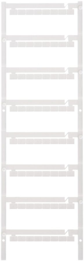 Marcatore di morsetto Weidmüller MultiFit 5×7.5mm Adels RKW/Phoenix PA66 bianco